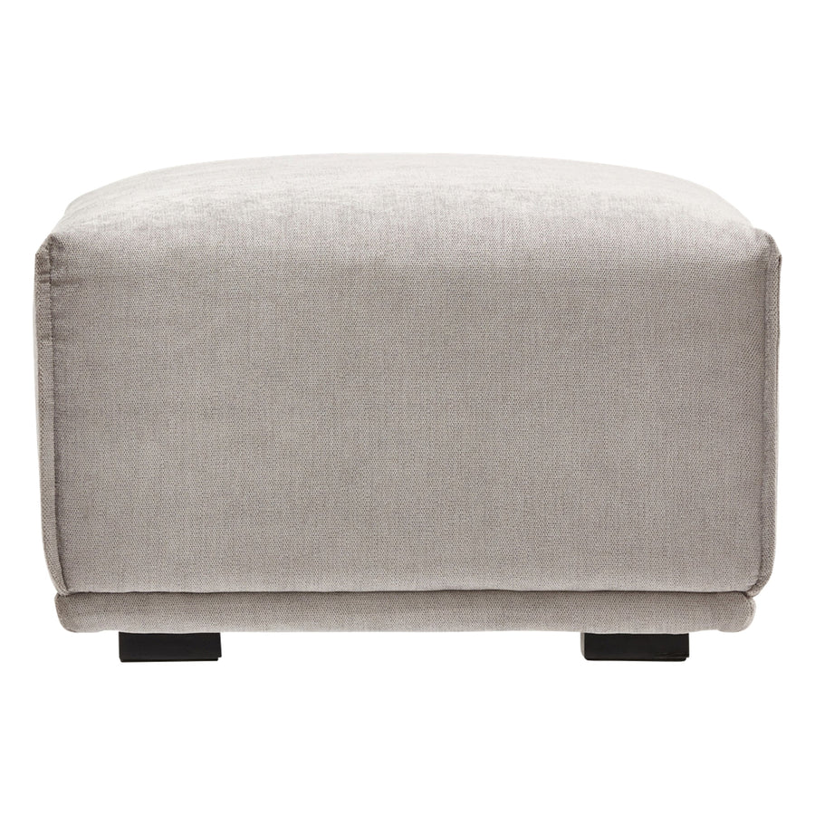 メーネ オットマン 2 ライトグレー（W815）