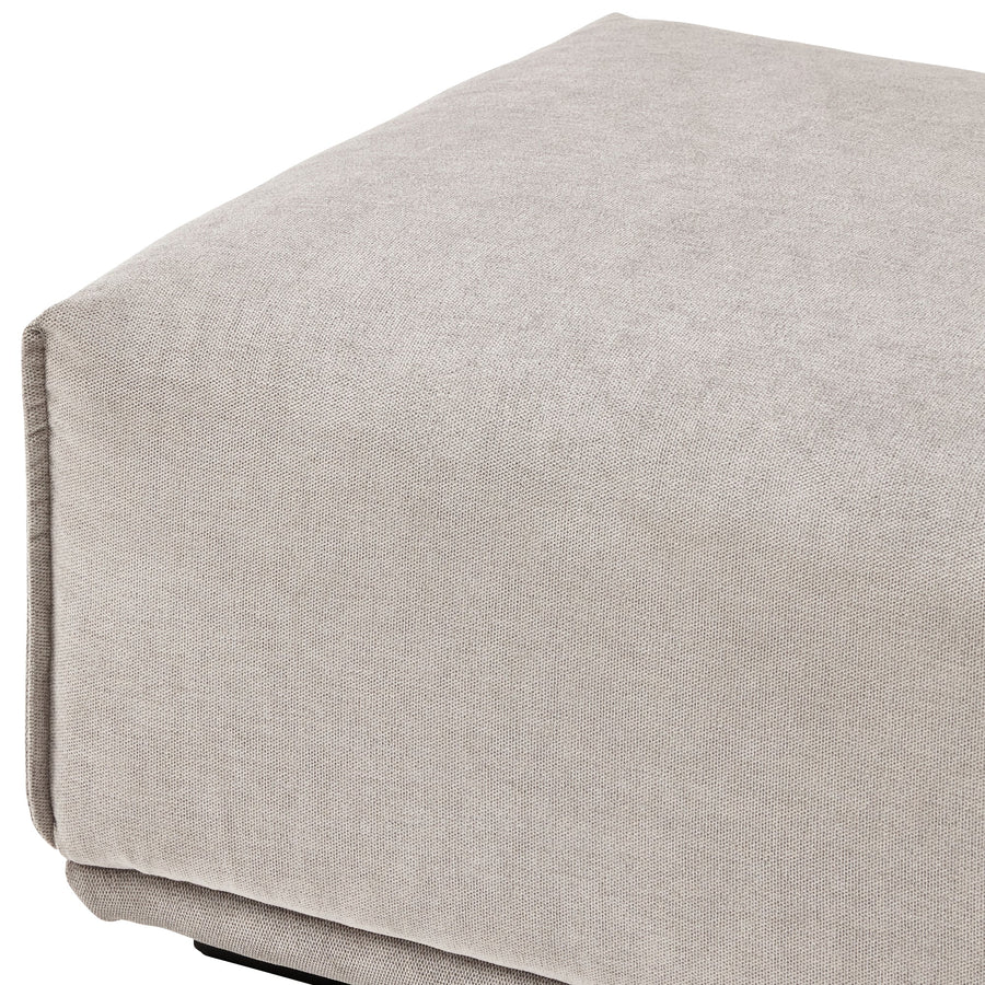 メーネ オットマン 2 ライトグレー（W815）