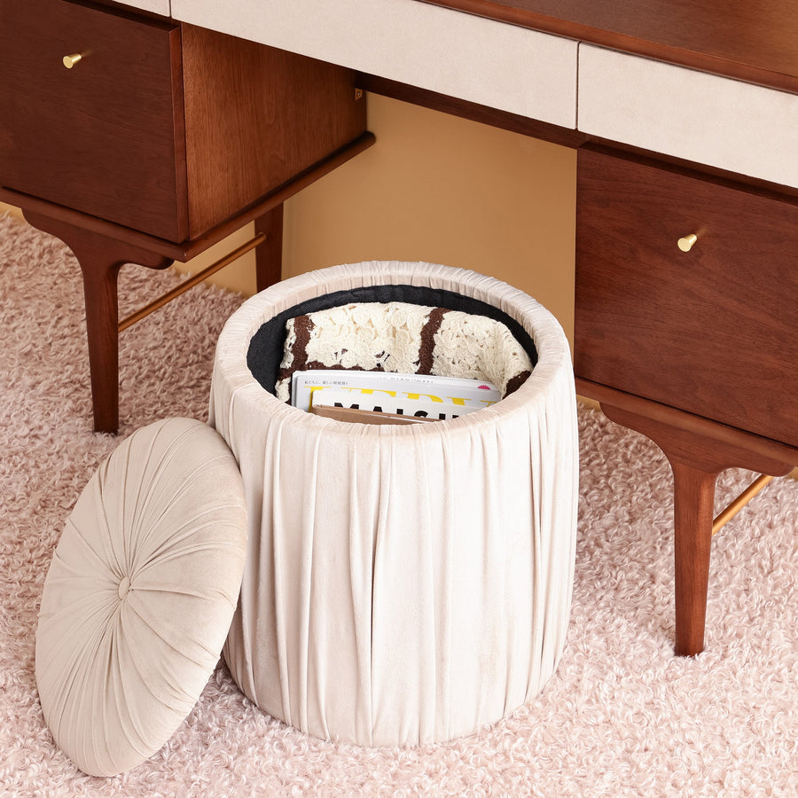 プリセ スツール グレージュ