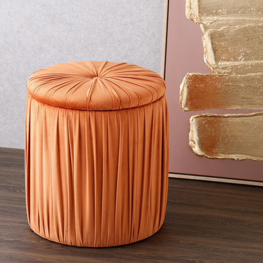 プリセ スツール オレンジ