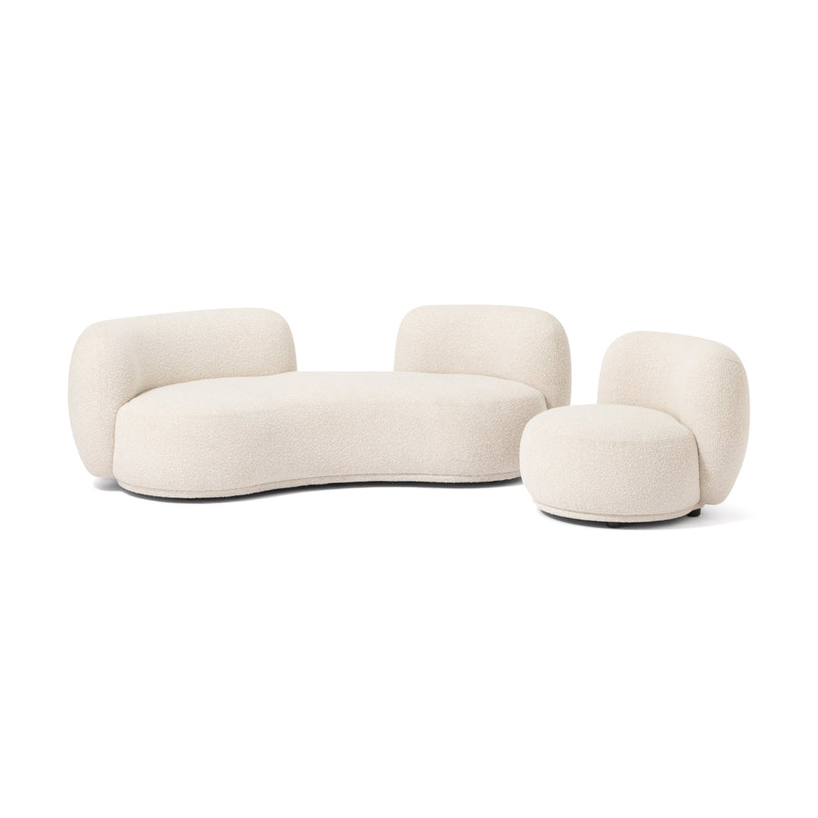 ボヌール ソファ 3S ホワイト（W2000）