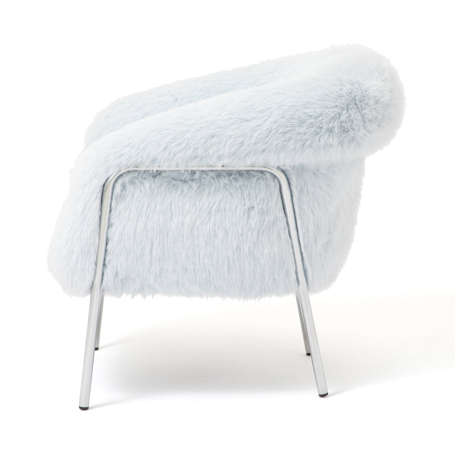 ペルシア ソファ ライトブルー×シルバー（W720）