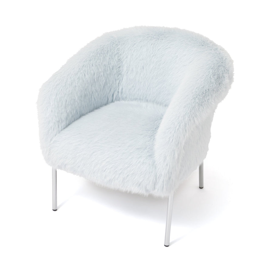 ペルシア ソファ ライトブルー×シルバー（W720）