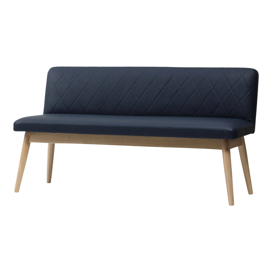 Peony sofa navy x natural (W1350)