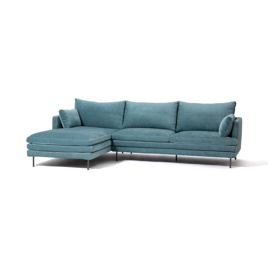 Large sofa L blue