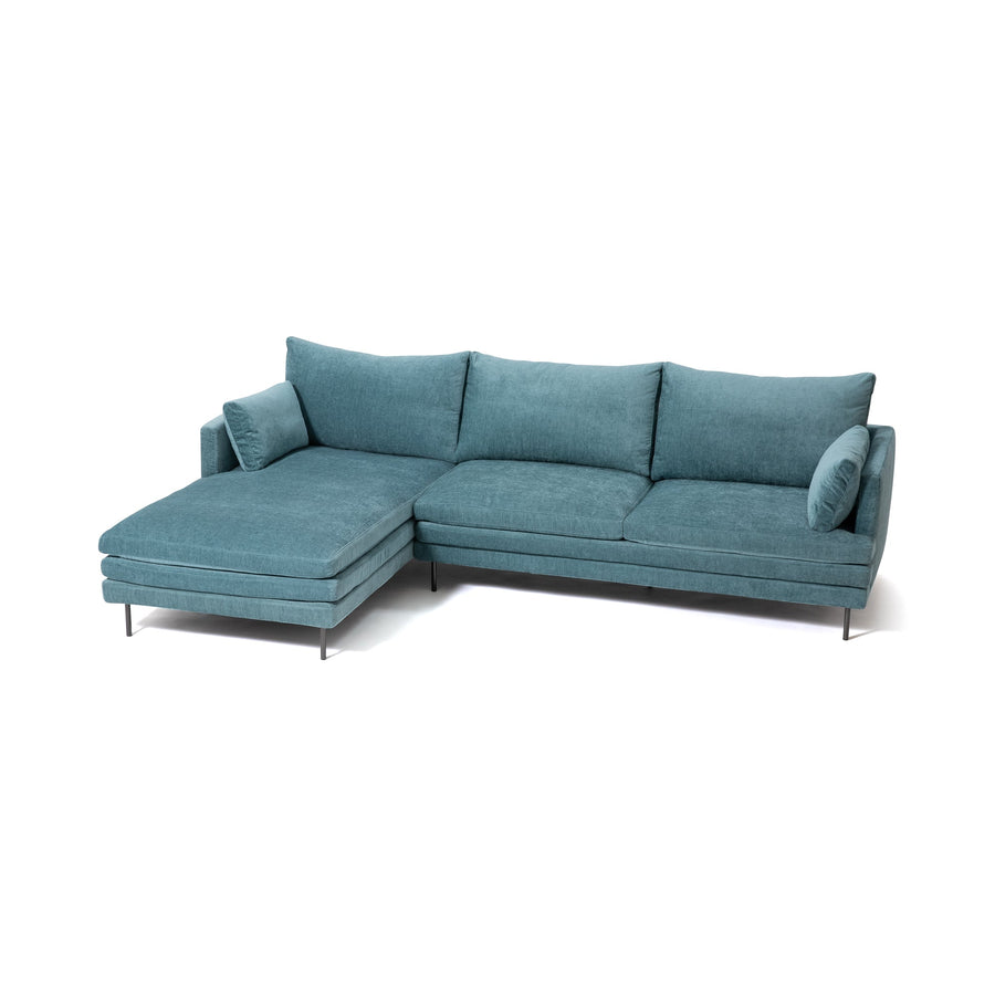 Large sofa L blue