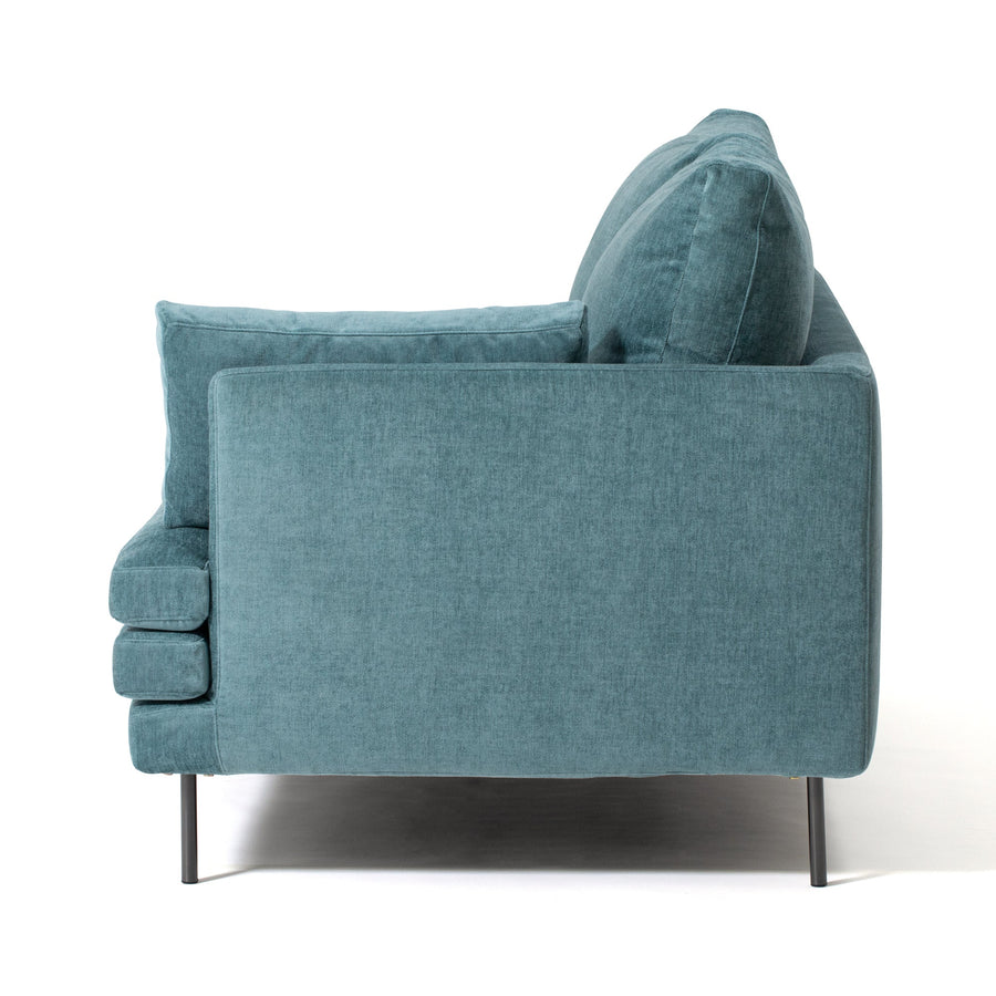 Large sofa L blue