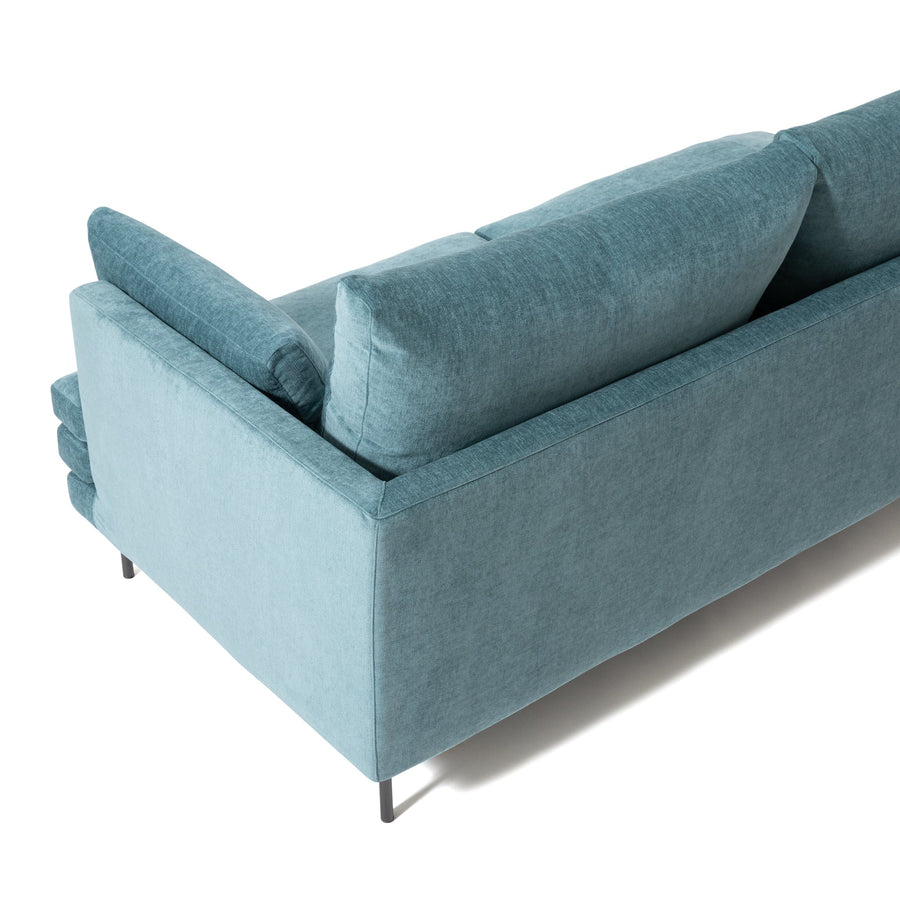 Large sofa L blue