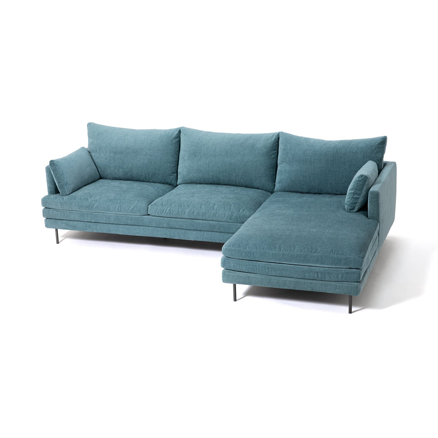 Large sofa R blue