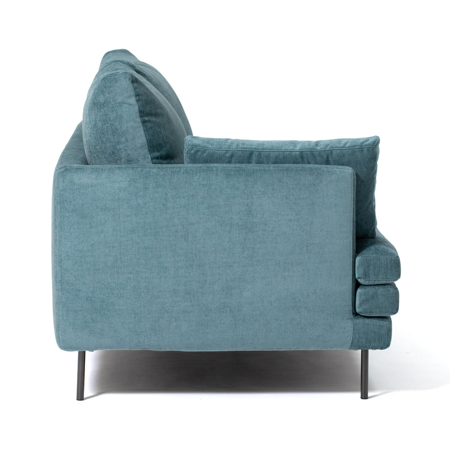 Large sofa R blue