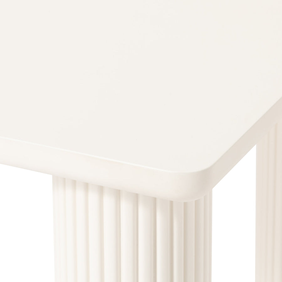 パルム ダイニングテーブル ホワイト（W1600）