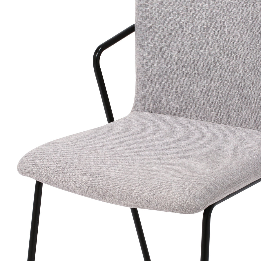 Retta Chair Fabric Grey