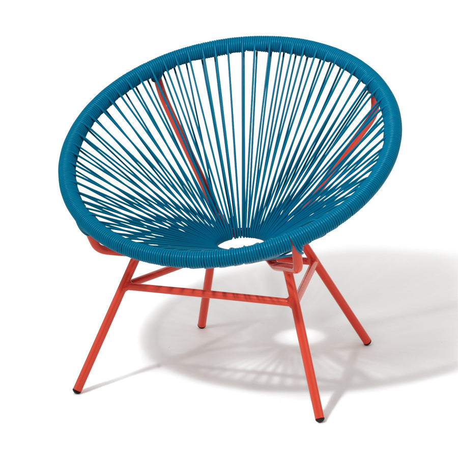 Lotus Personal Chair Blue x Red