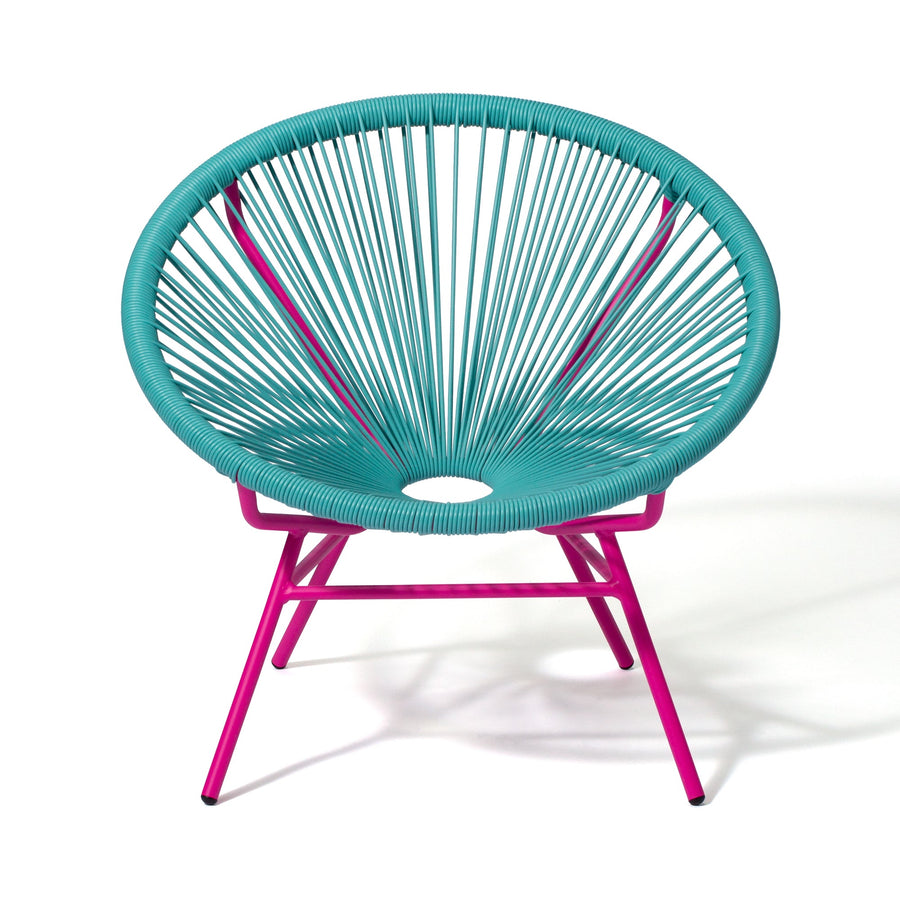 Lotus Personal Chair Turquoise x Pink