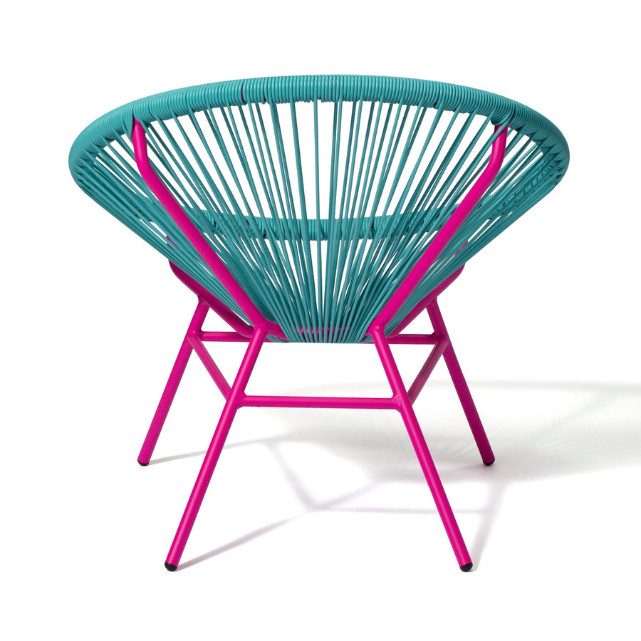 Lotus Personal Chair Turquoise x Pink