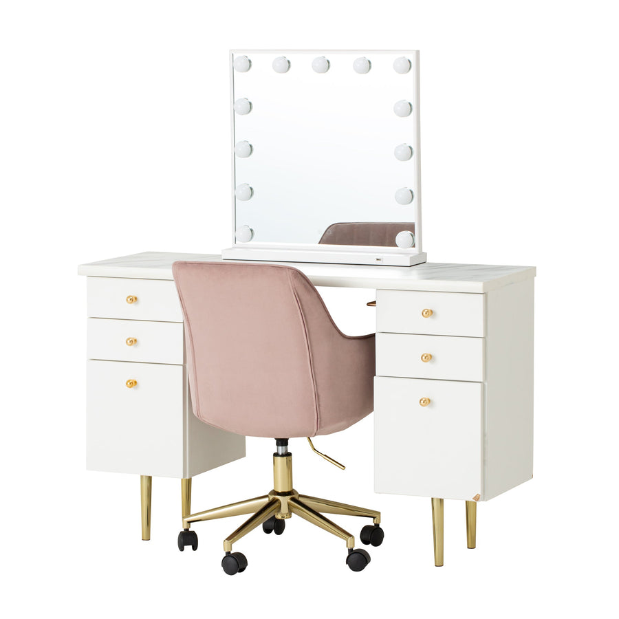 Eldorado Desk Chair Pink