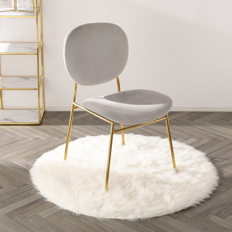 Bell Chair 2 Grey x Gold