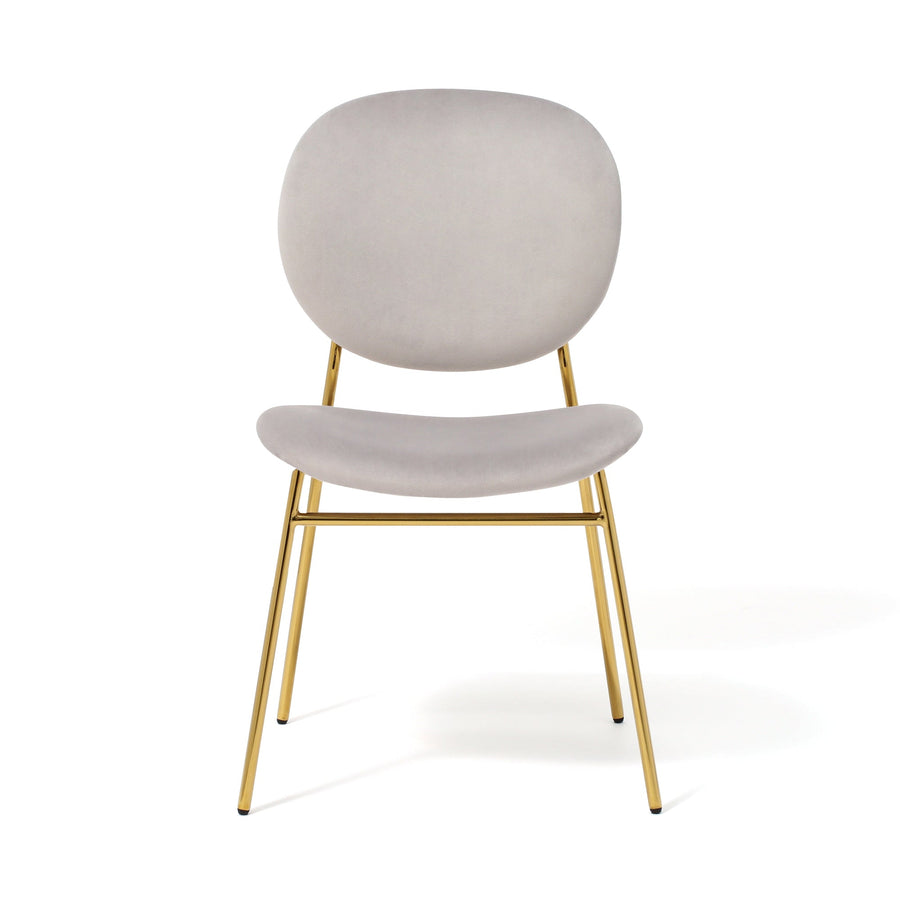 Bell Chair 2 Grey x Gold