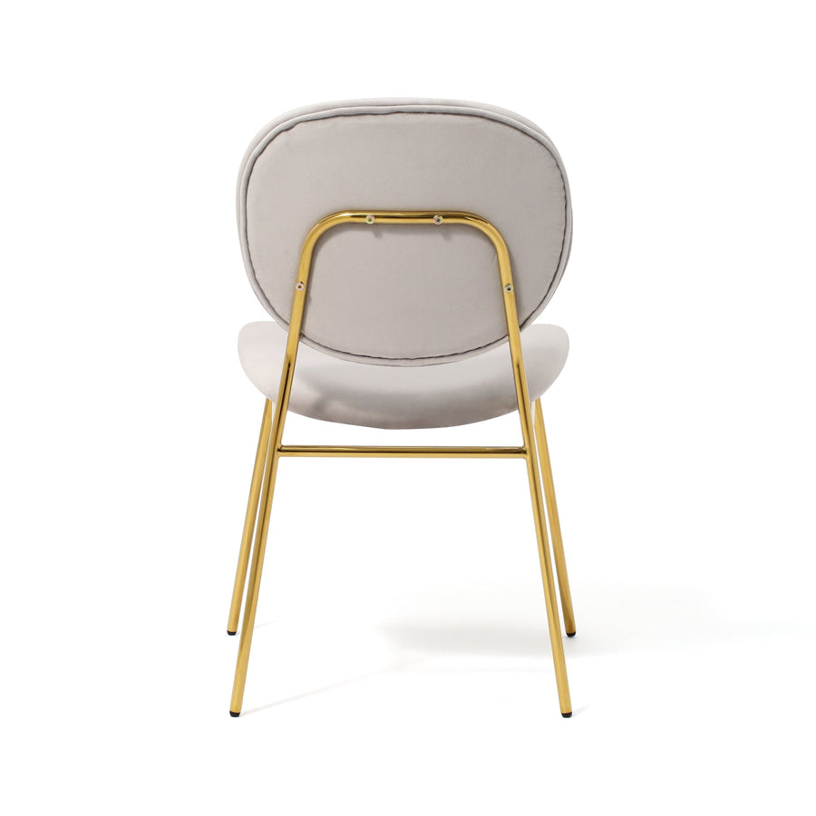 Bell Chair 2 Grey x Gold