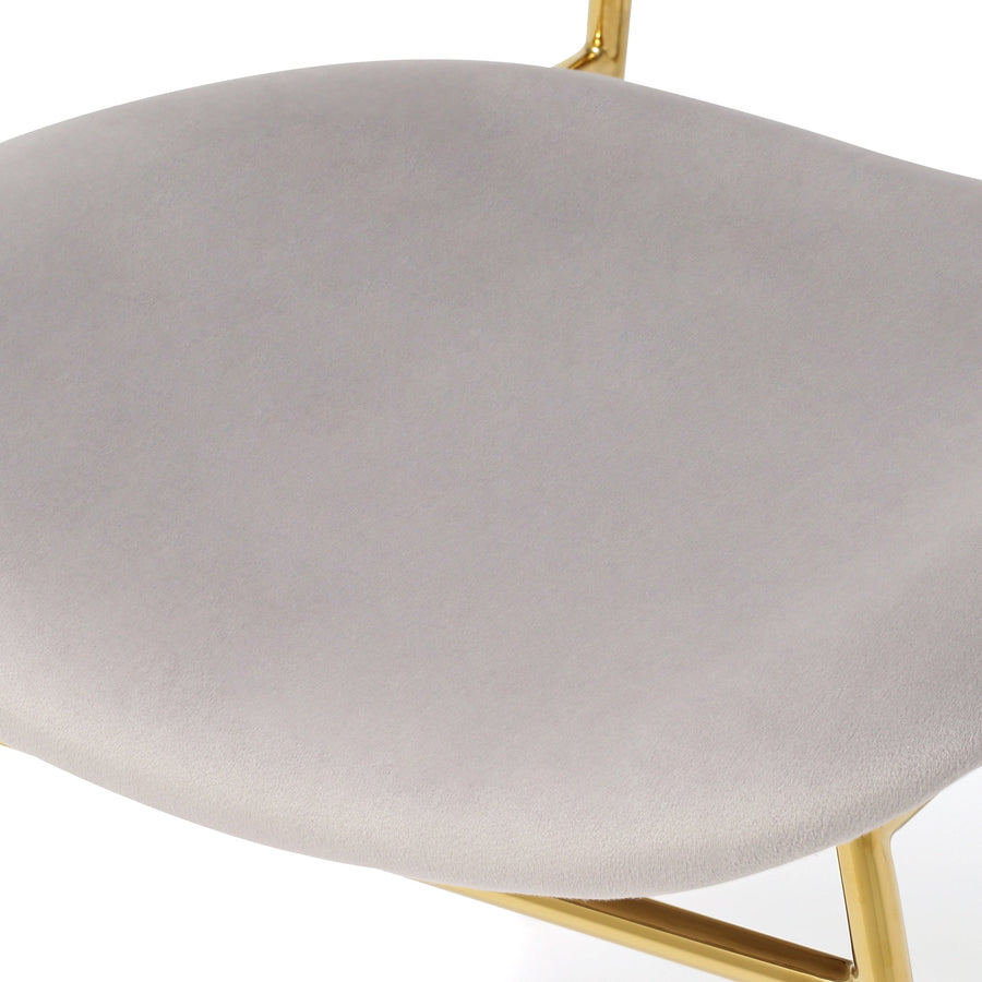 Bell Chair 2 Grey x Gold