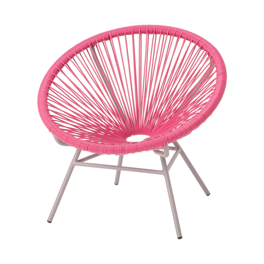 ロータス パーソナルチェア ピンク×グレージュ