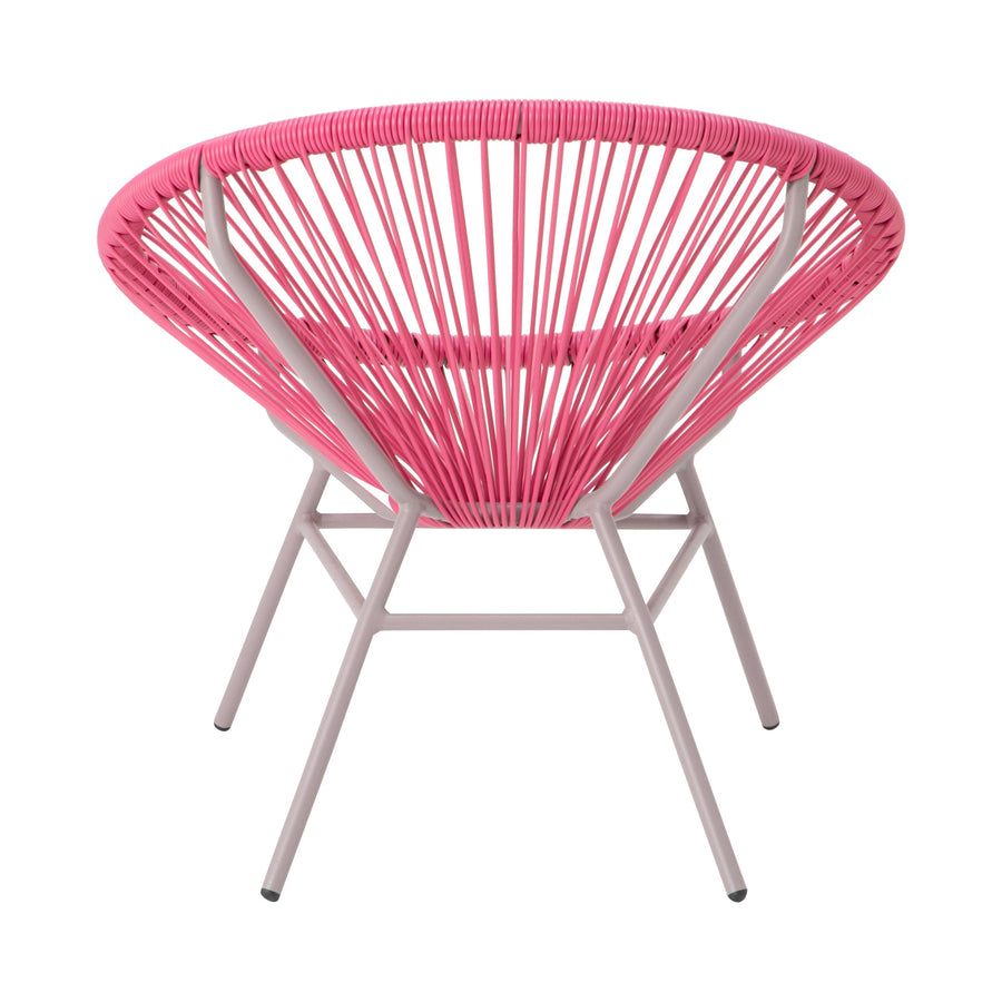 ロータス パーソナルチェア ピンク×グレージュ