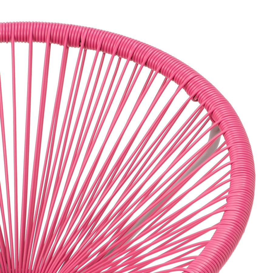 ロータス パーソナルチェア ピンク×グレージュ