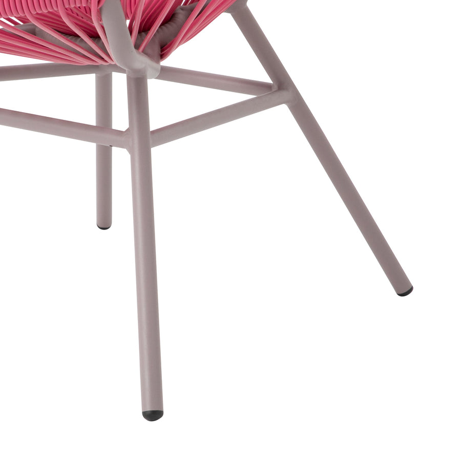 ロータス パーソナルチェア ピンク×グレージュ