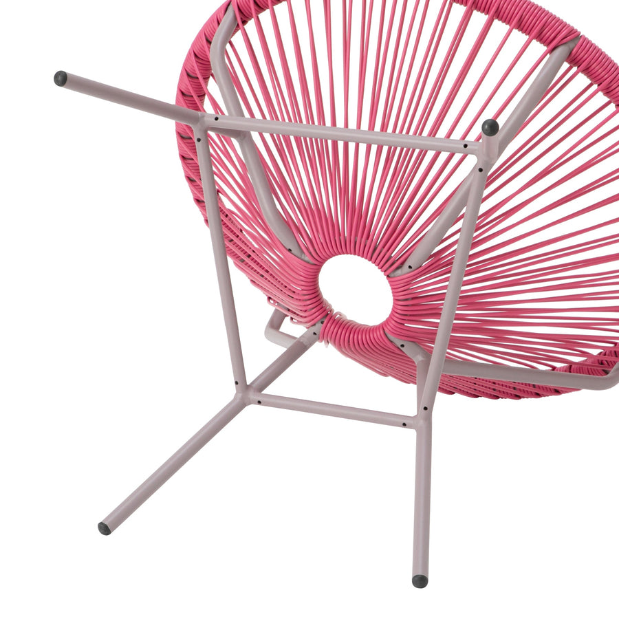 ロータス パーソナルチェア ピンク×グレージュ