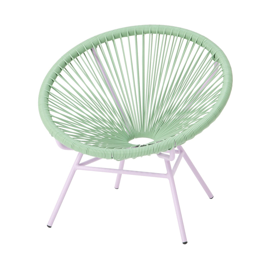 ロータス パーソナルチェア グリーン×パープル