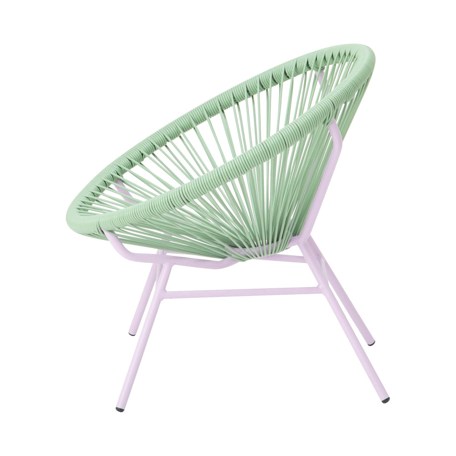 ロータス パーソナルチェア グリーン×パープル