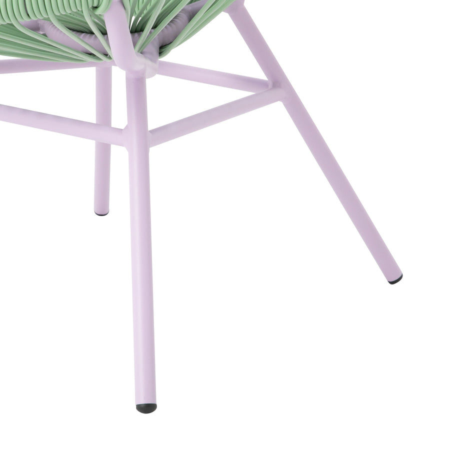 ロータス パーソナルチェア グリーン×パープル