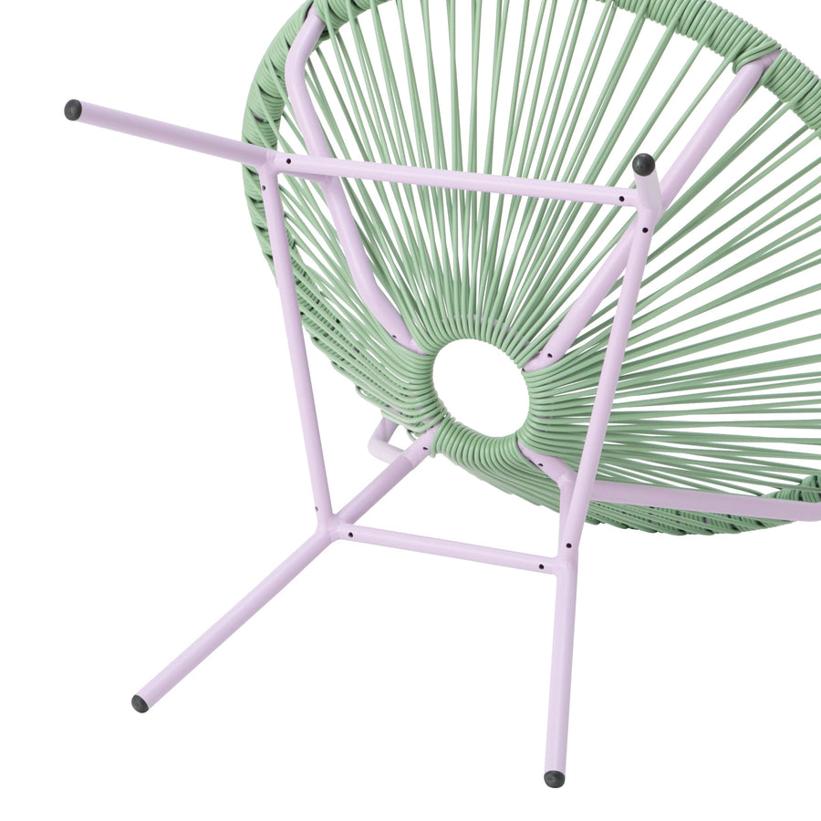 ロータス パーソナルチェア グリーン×パープル