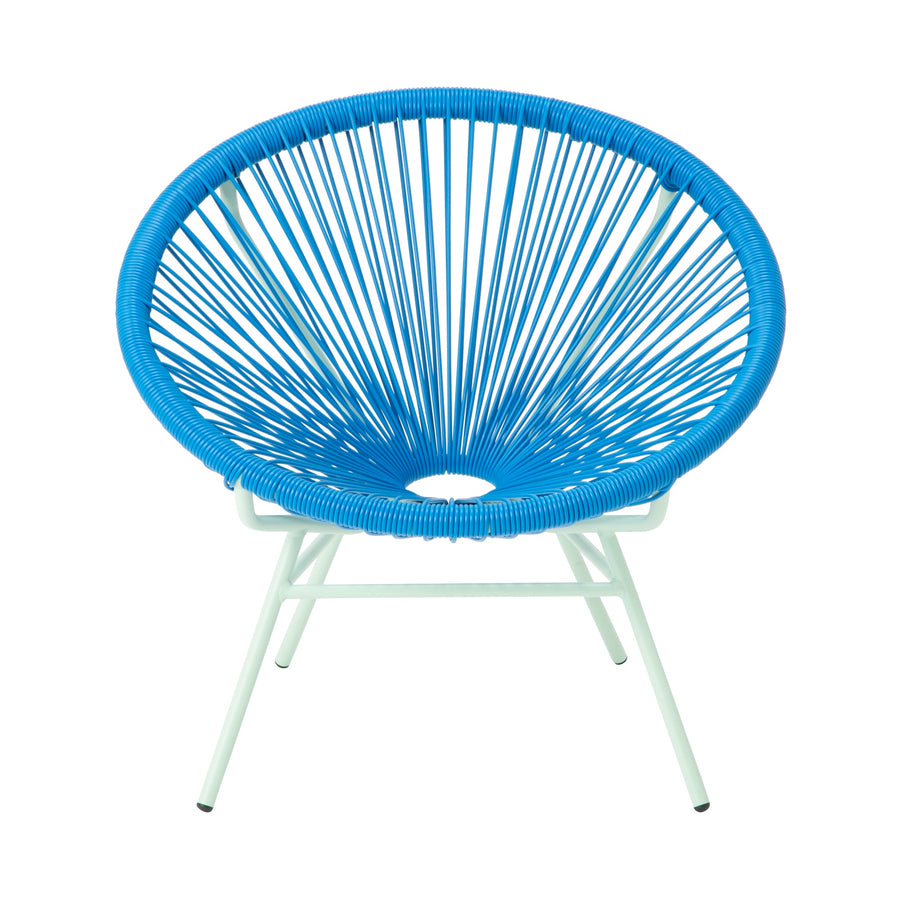 ロータス パーソナルチェア ブルー×ライトグリーン