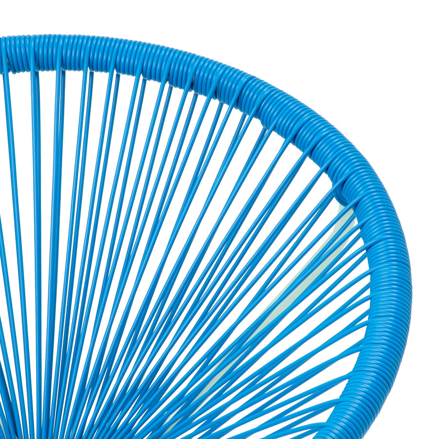 ロータス パーソナルチェア ブルー×ライトグリーン