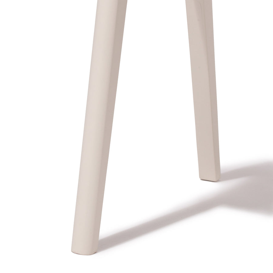 Herve Chair Arm L White x Grey