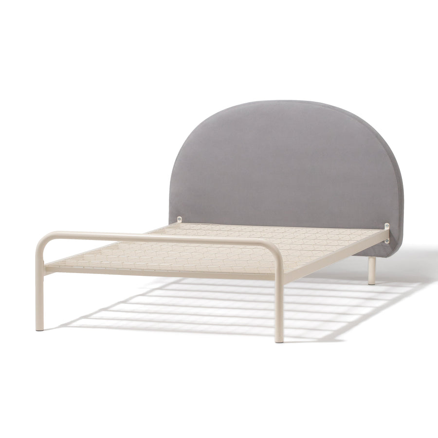 Minuit Bed Semi-Double Grey