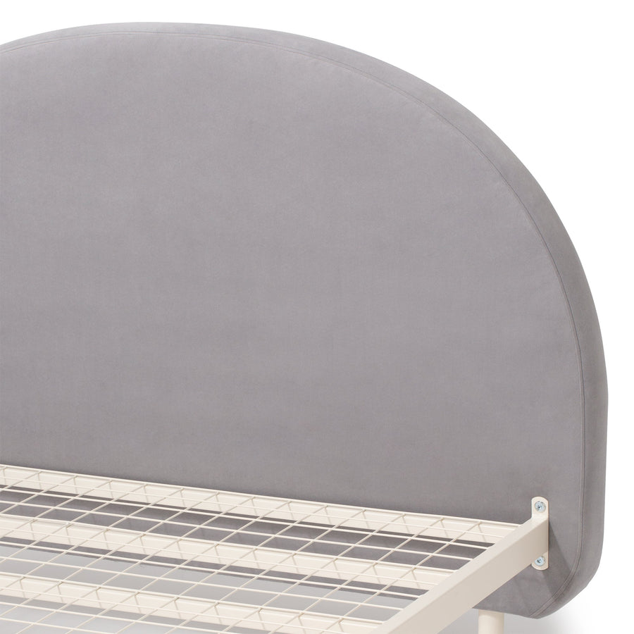 Minuit Bed Semi-Double Grey