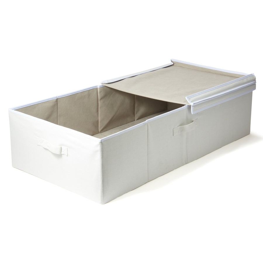 Bron Bed Storage Box White