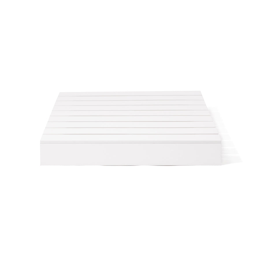 Enkel Low Bed Single White