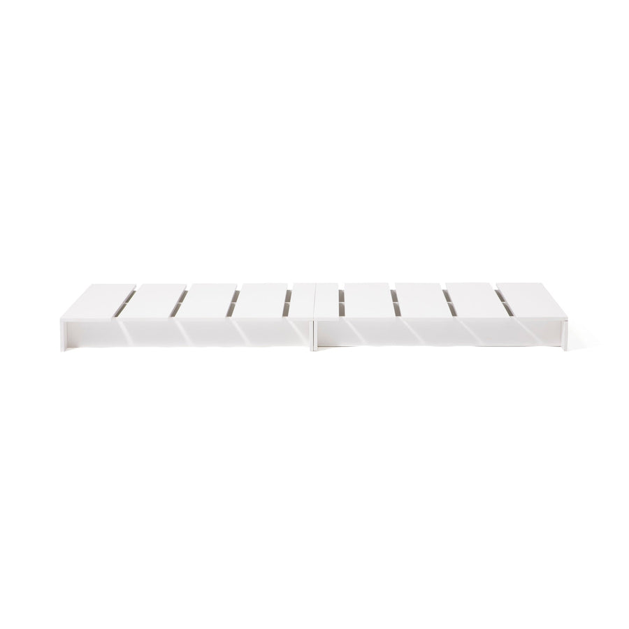 Enkel Low Bed Single White