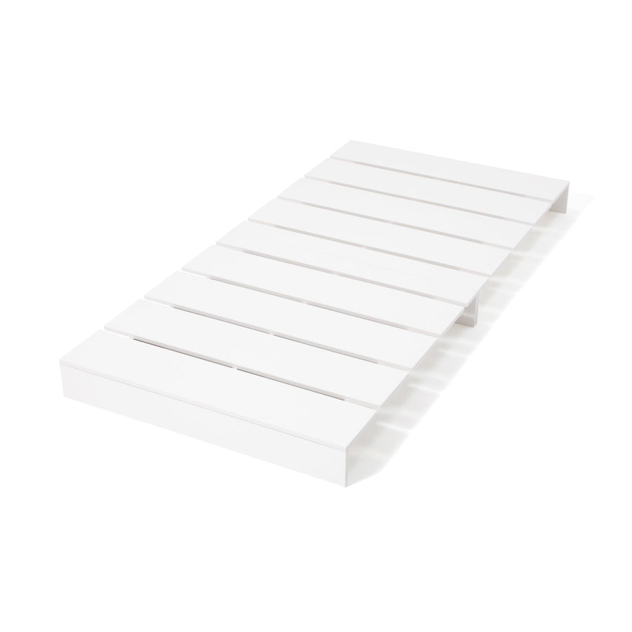 Enkel Low Bed Single White