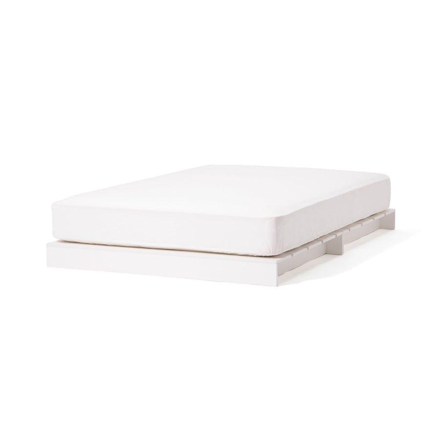 Enkel low bed double white