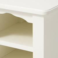 Francfranc(フランフラン) ミーオ ナイトテーブル ホワイト（W350×H500