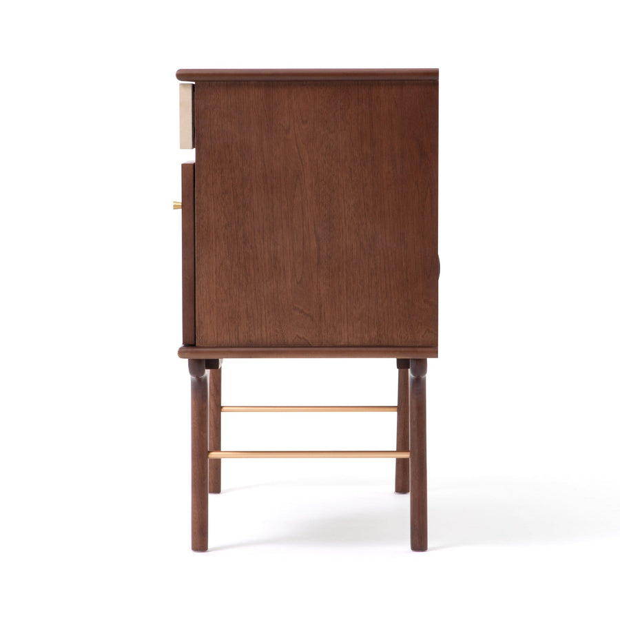 ノエティーク コスメデスク ブラウン