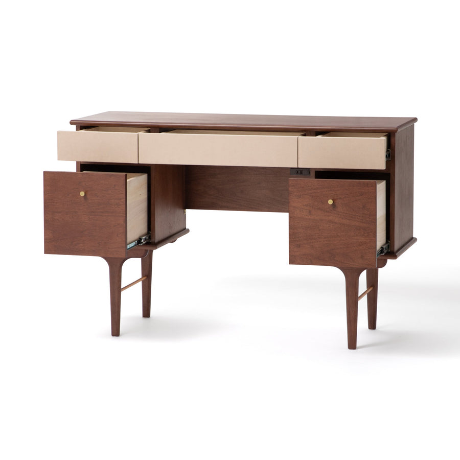 ノエティーク コスメデスク ブラウン