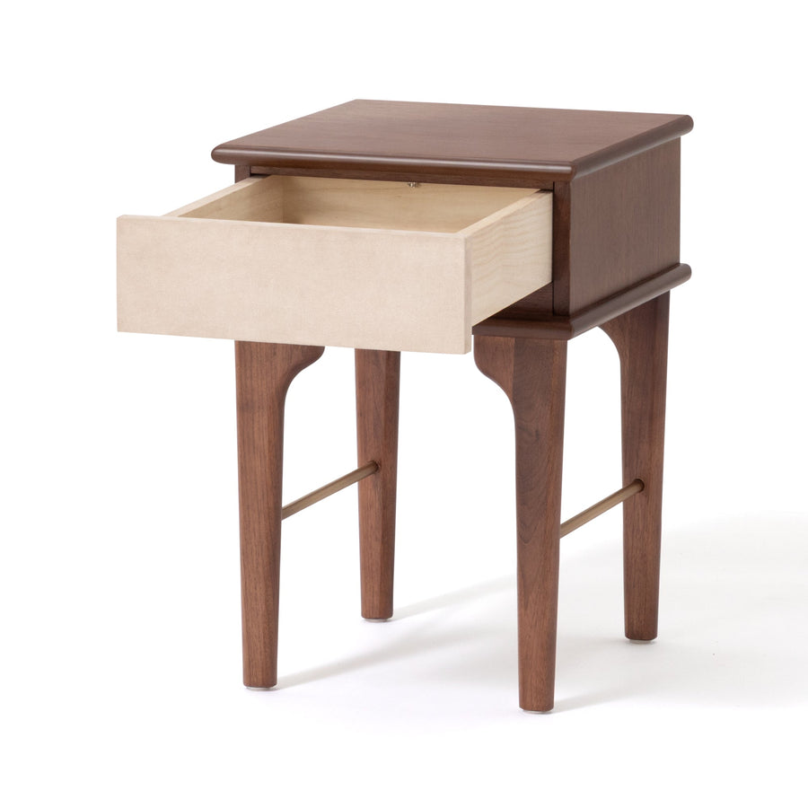 ノエティーク ナイトテーブル ブラウン（W350×H500）