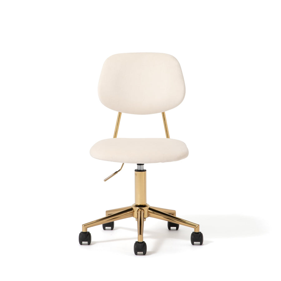 Poire Desk Chair White