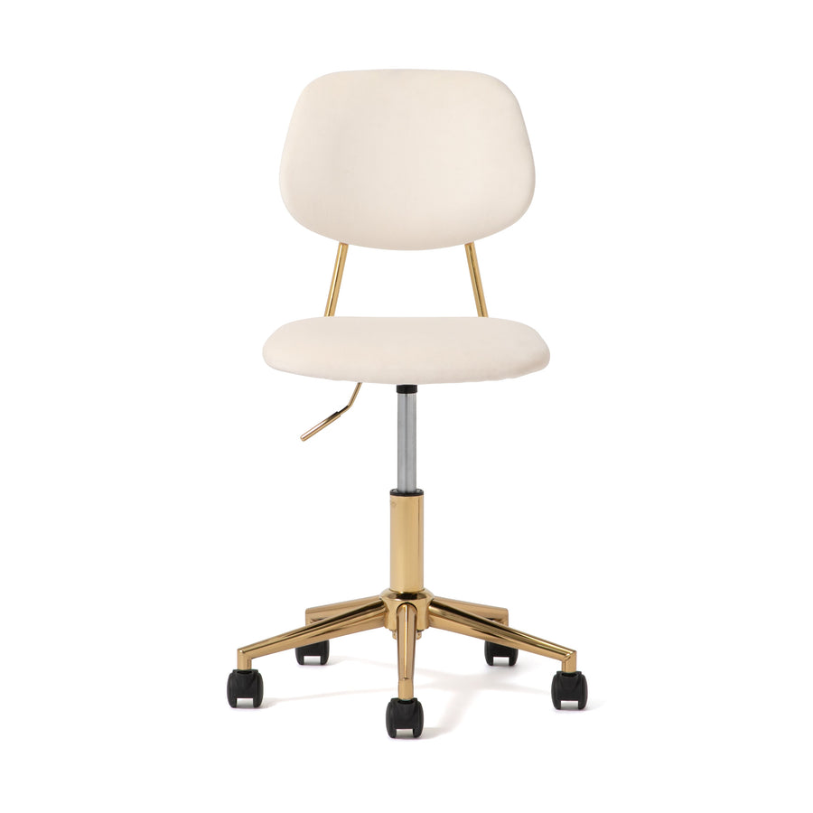 Poire Desk Chair White