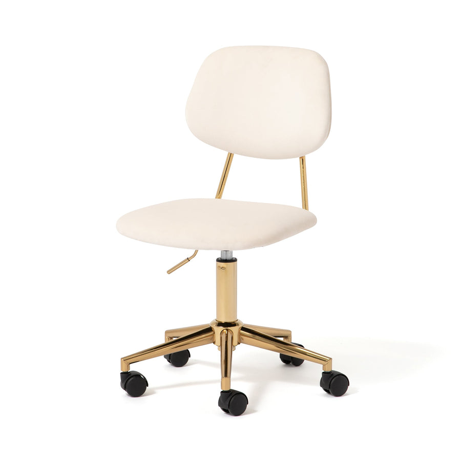 Poire Desk Chair White